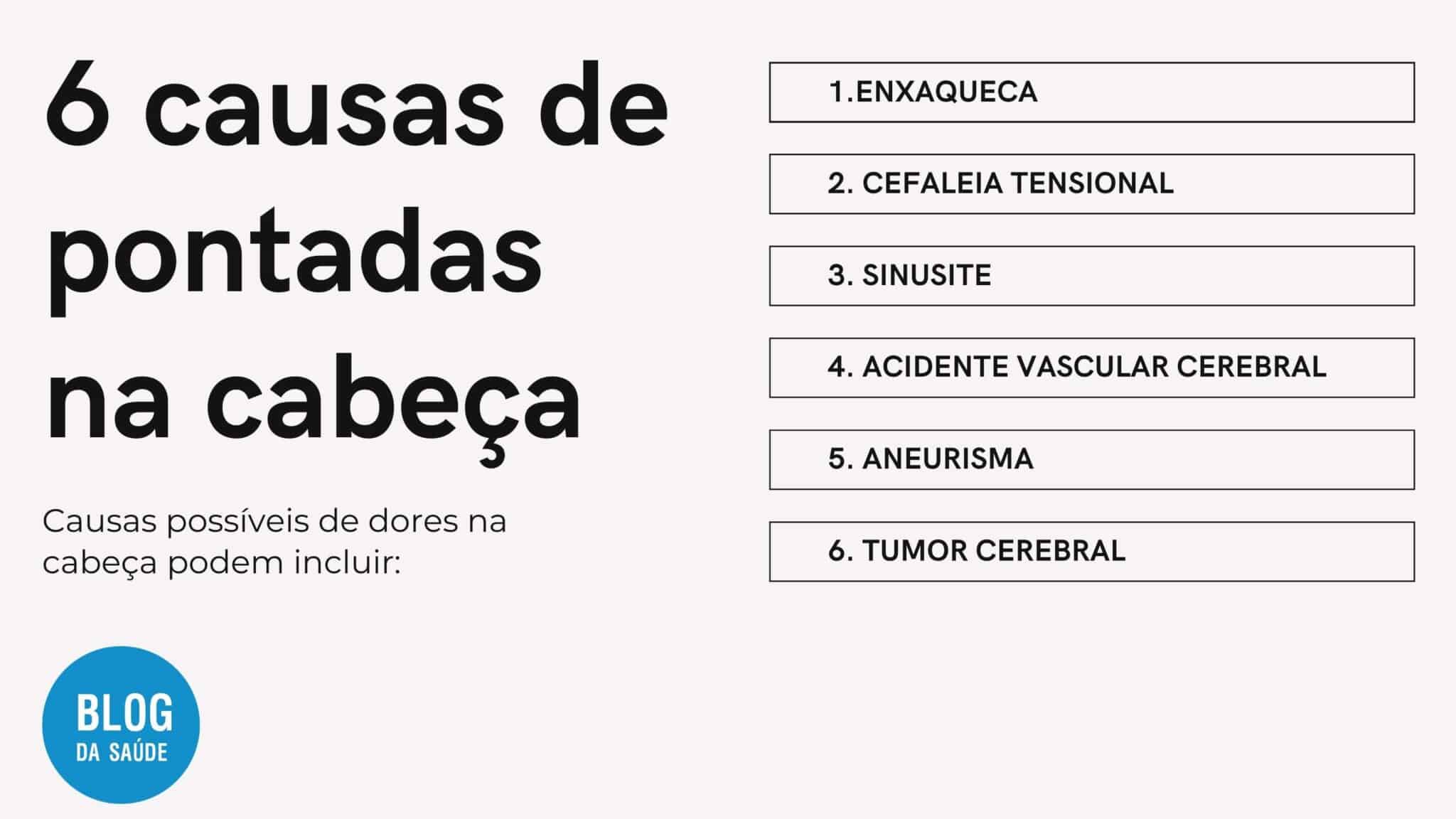 Pontadas Na Cabe A O Que Pode Ser Blog Da Sa De