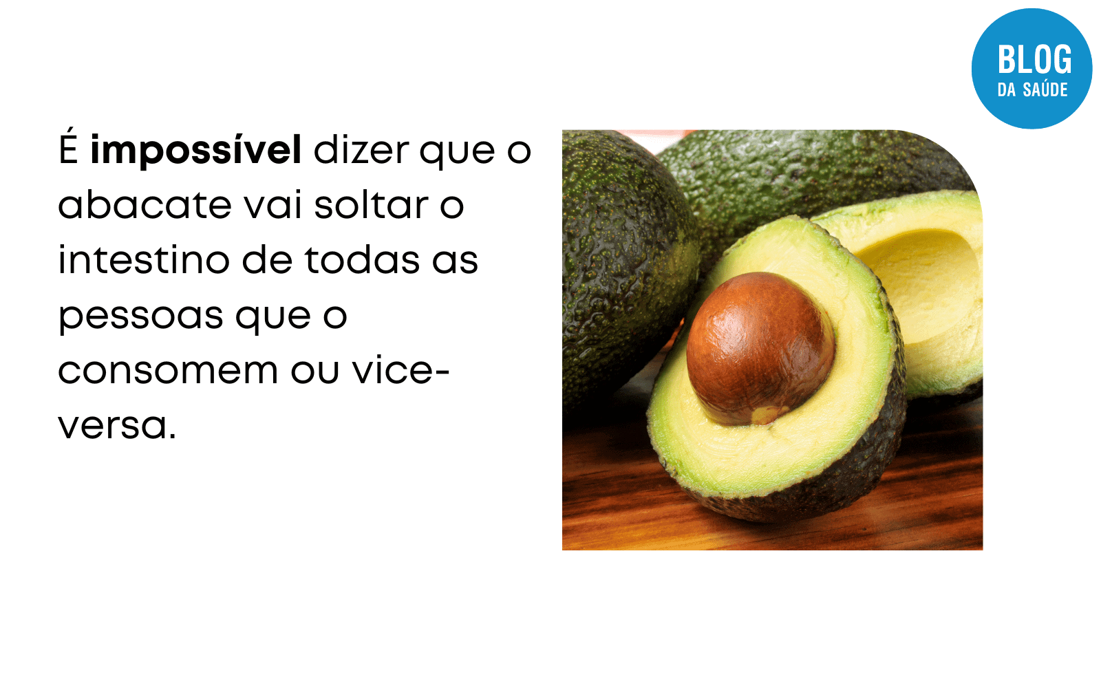 Abacate Solta O Intestino? - Blog Da Saúde