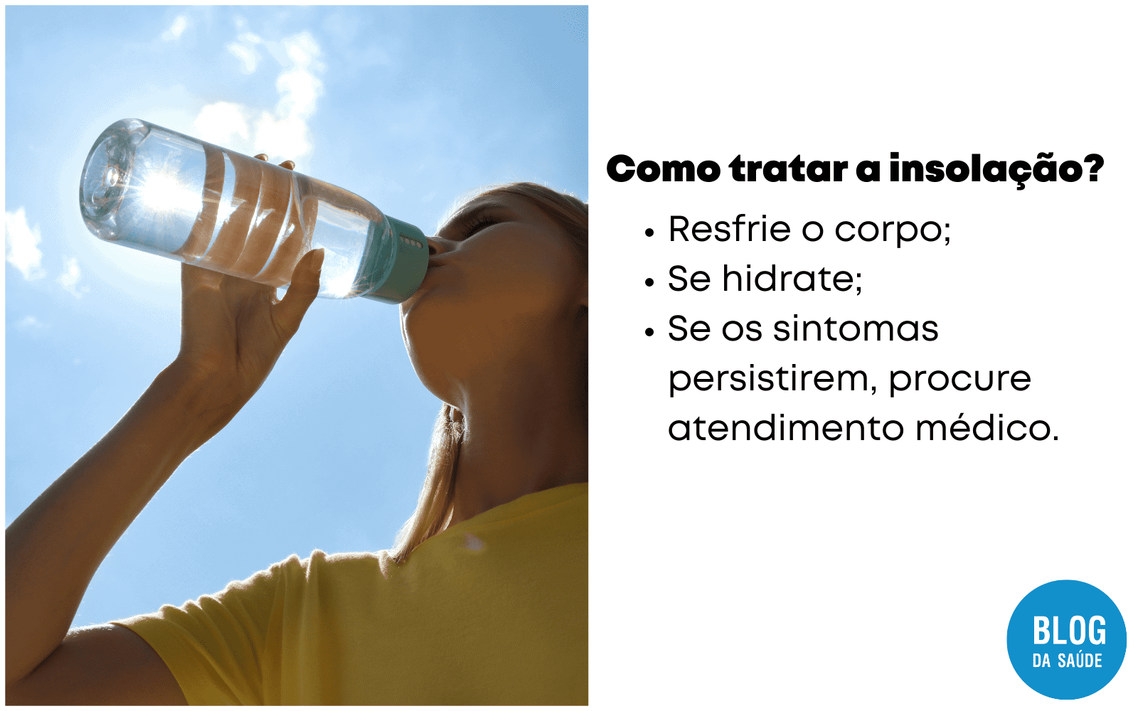Insolação: O Que é E Como Tratar? - Blog Da Saúde