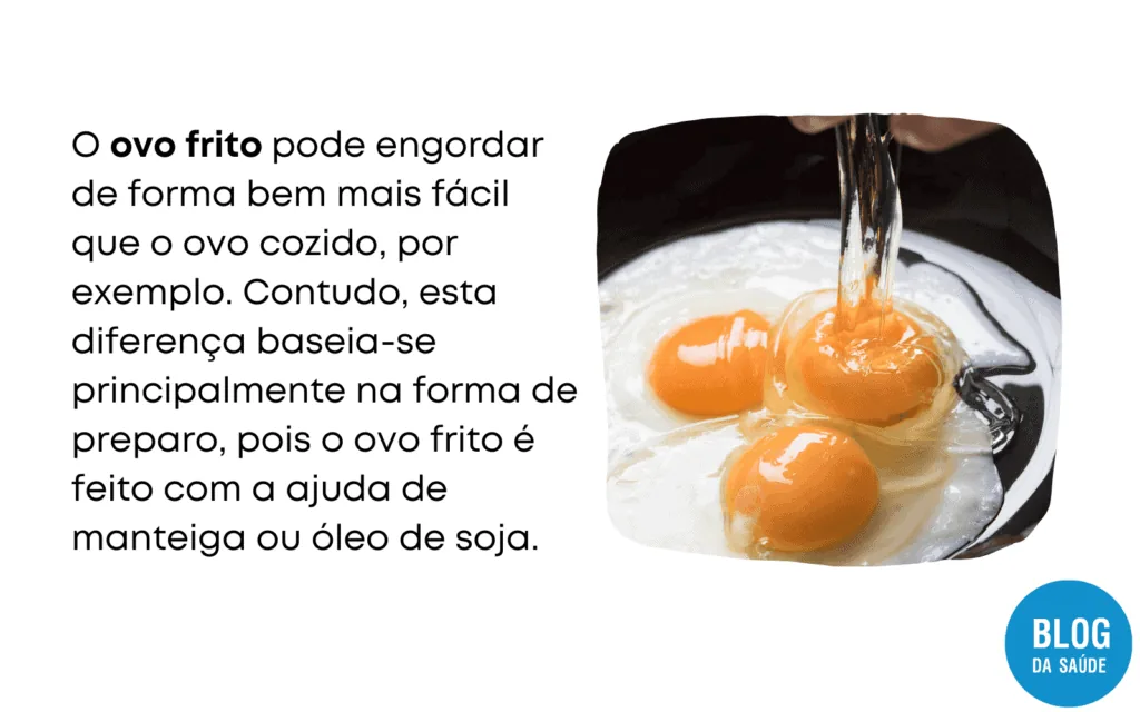 Ovo frito engorda 3 1