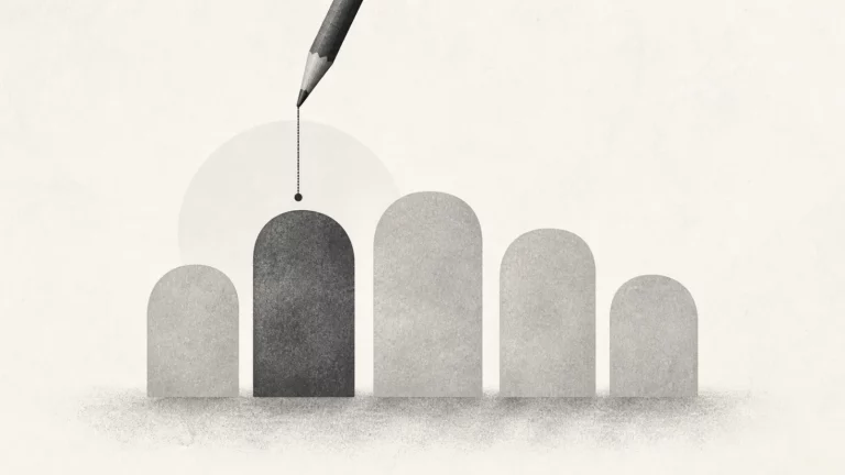 Ilustração editorial abstrata em tons de cinza sobre dor no segundo dedo do pé