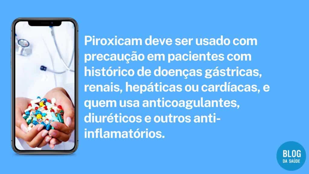 piroxicam precaucao