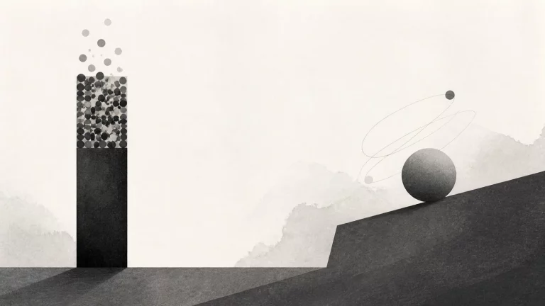 Ilustração editorial abstrata em tons de cinza sobre triglicerídeos alto sintomas tontura